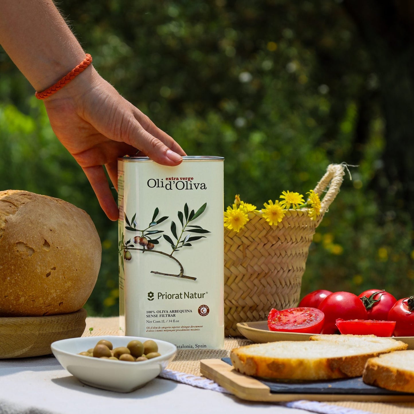 Extra Natives Olivenöl Arbequina Priorat Natur – 6 x 1 L